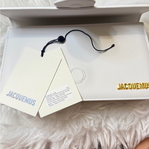 NEW JacquemusLe Chouchou Le Grand Bambino Leather Top-Handle Bag - Picture 4 of 13